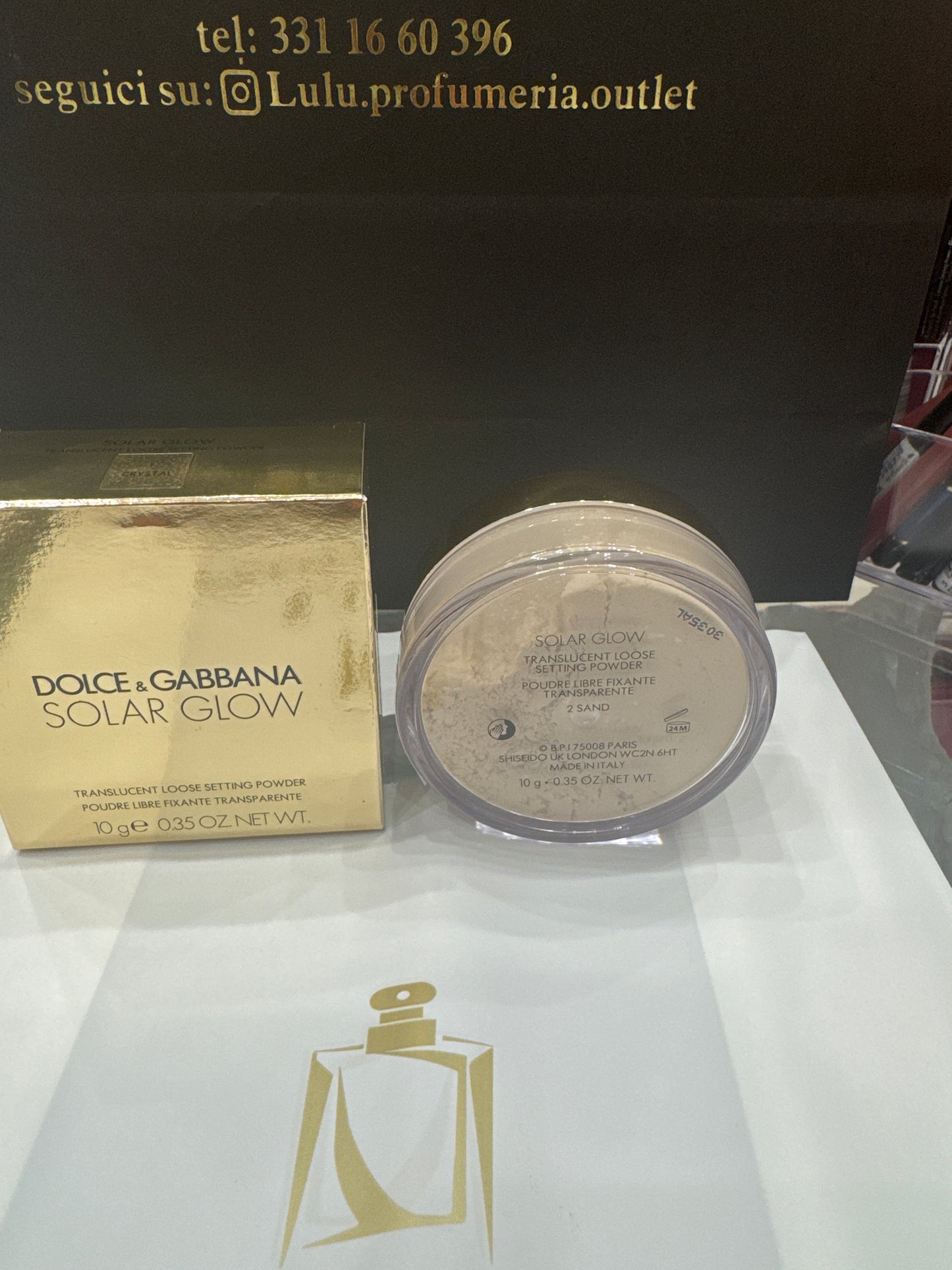 DOLCE & GABBANA SOLAR GLOW CIPRIA IN POLVERE LIBERA