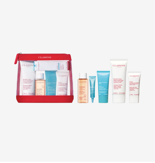 CLARINS TRAVEL BODY CARE SET 5 PEZZI